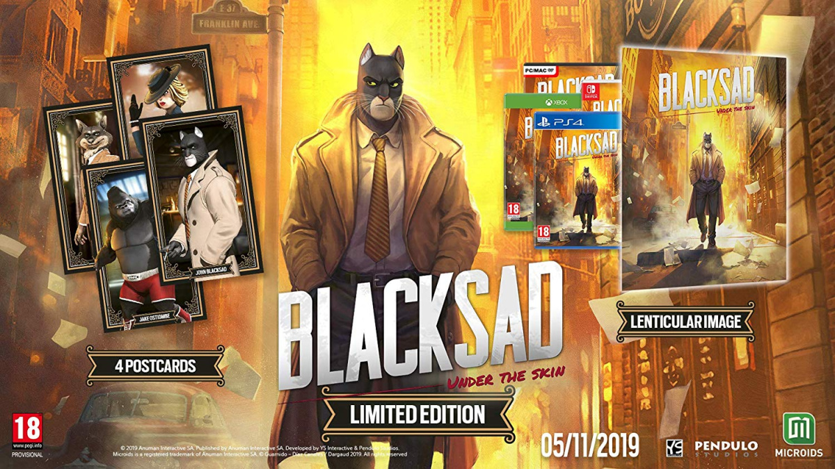 Blacksad Under The Skin XBox One