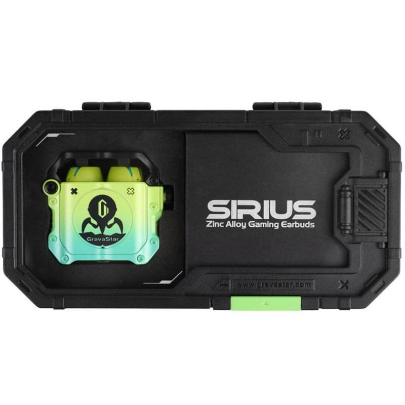 GRAVASTAR słuchawki Sirius Earbuds Neon Green