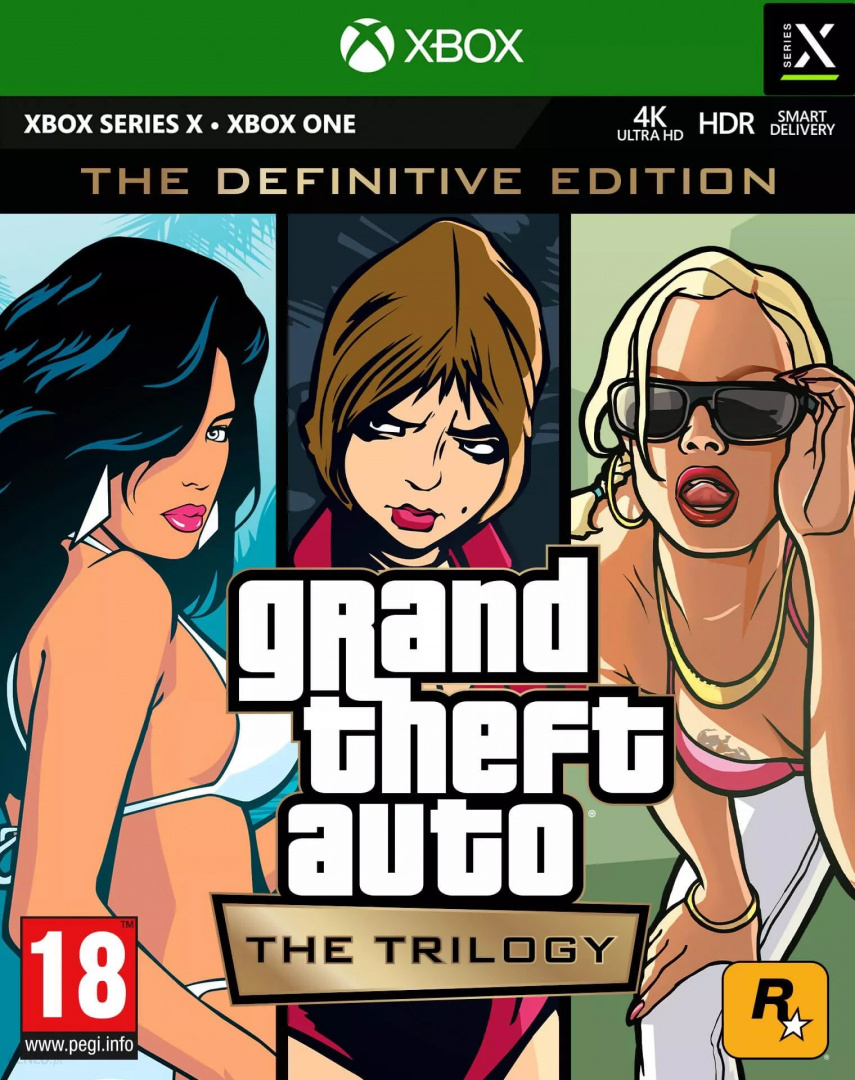 Grand Theft Auto: The Trilogy - The Definitive Edition XBox One