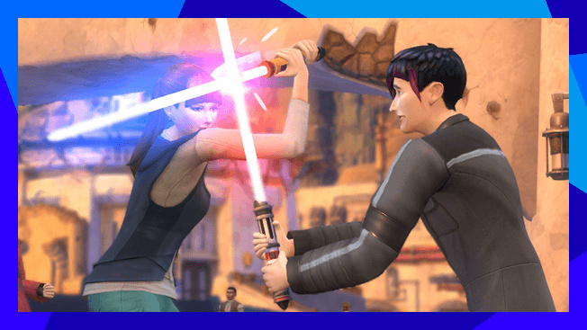 The Sims 4 + Star Wars Wyprawa na Batuu PS4