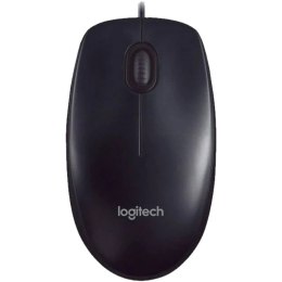 Logitech Mysz M90 grafitowa przewodowa