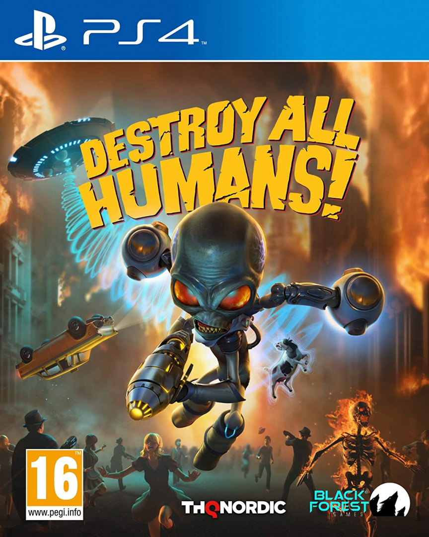 Destroy all Humans! Edycja Crypto-137 PS4 nowa