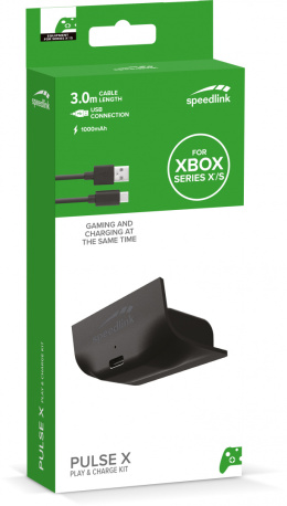 SpeedLink PULSE X Play & Charge Kit Xbox Series X/S SL260000BK