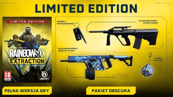 Tom Clancy's Rainbow Six Extraction - Edycja Limitowana PS4 UŻYWANA