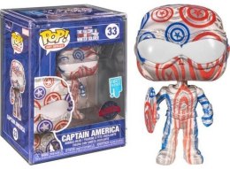 Funko POP! Figurka Art Series Marvel Captain America case