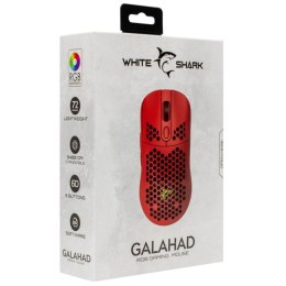 WhiteShark Mysz gamingowa GALAHAD-R czerwona