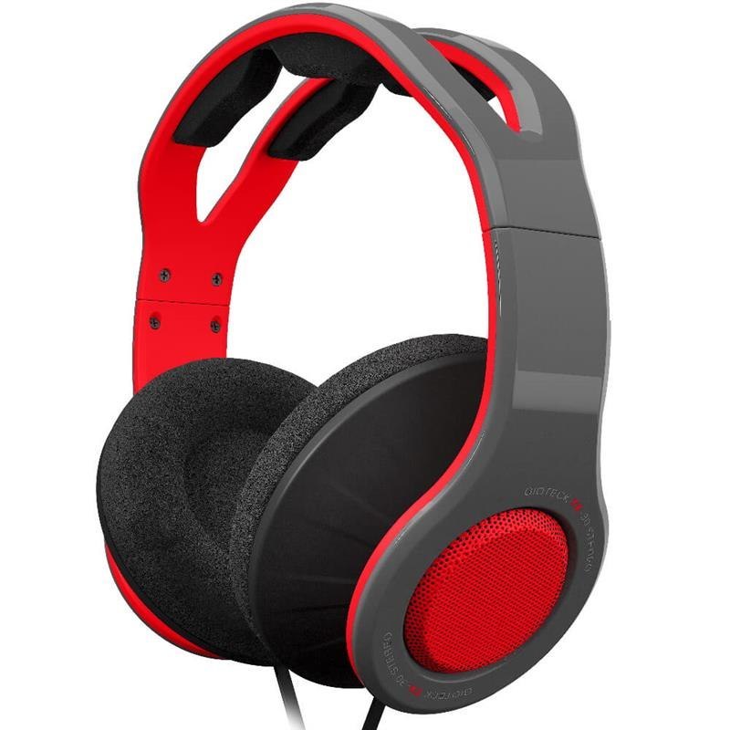 Gioteck TX30 Słuchawki PS5/PS4/Xbox czerwone
