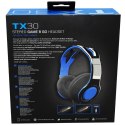 Gioteck TX30 Słuchawki PS5/PS4/Xbox niebieskie