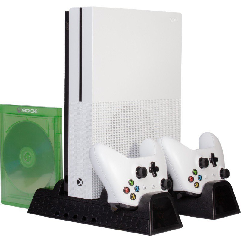 SteelDigi GREEN MOCHICAN Multifunkcyjna stacja do konsoli Xbox ONE