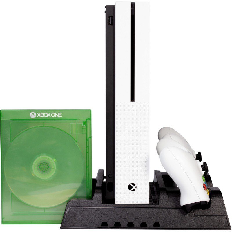 SteelDigi GREEN MOCHICAN Multifunkcyjna stacja do konsoli Xbox ONE